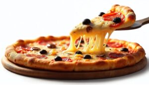 delicious-pizza-slice-cheese-pull-freshly-baked-melting-tasty-tomatoes-olives-mushrooms-wooden-board-italian-cuisine-comfort-food-387041541 Pizza (Medium)🍕