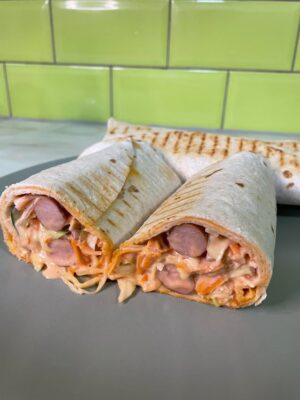 Shawarma (Two Sausages) 😋