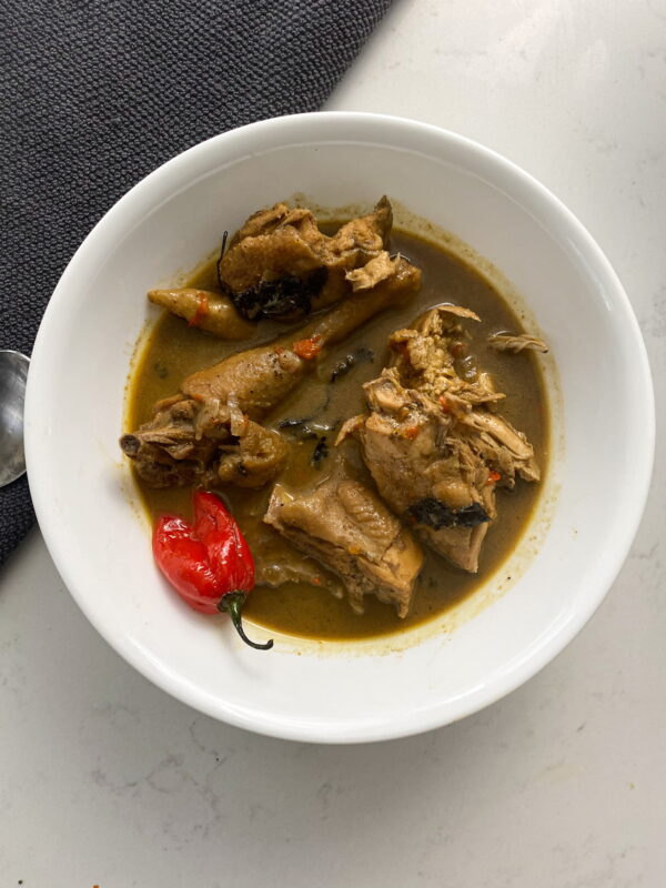 Roasted Chicken Pepper Soup 🥵