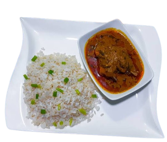 White Rice and Banga Stew 🍚🍲